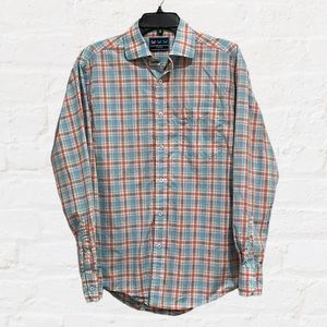 Charleston Threads Long Sleeve Button Down‎ Men’s Sz Medium